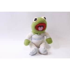 Pampers Baby Kermit Plush, Kermit the Frog, The Muppets, STAINS ~ 250910-WH 1353